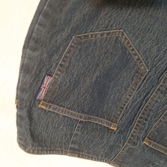 Top One Jeans Pencil Denim Skirt Knee Length Hight waisted Small - Picture 7 of 10